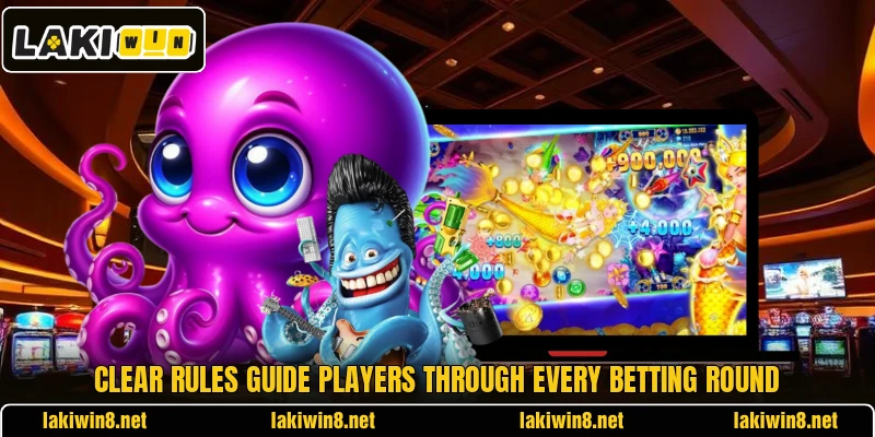 Clear rules guide players through every betting round Clear rules guide players through every betting round
