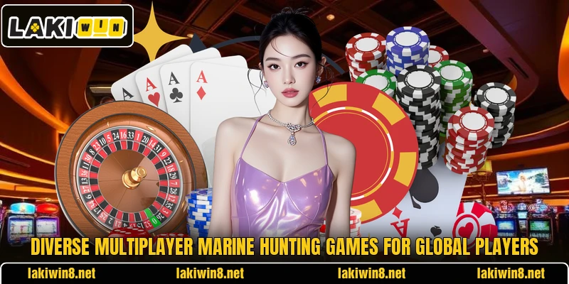 Diverse multiplayer marine hunting games for global players Diverse multiplayer marine hunting games for global players
