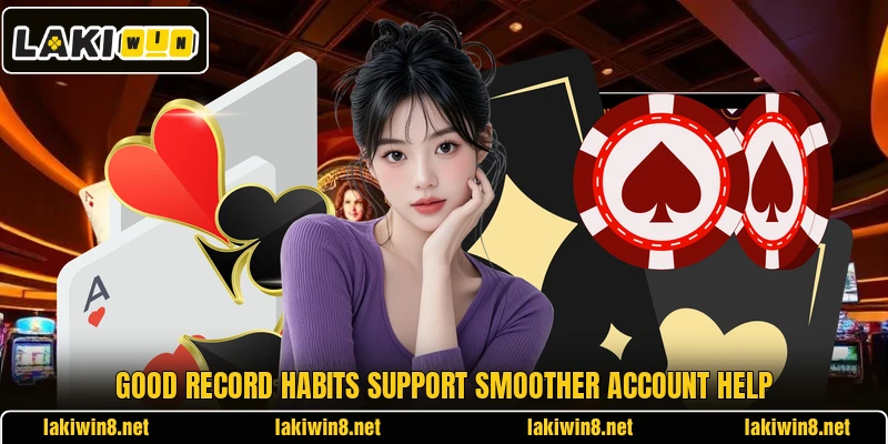 Good record habits support smoother account help