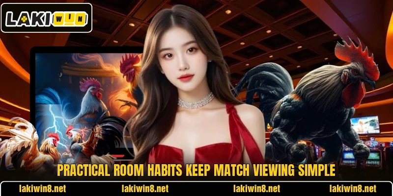 Practical room habits keep match viewing simple Practical room habits keep match viewing simple