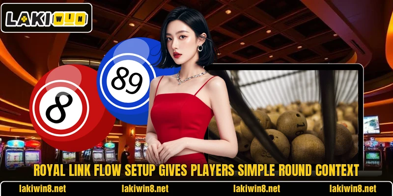 Royal Link Flow setup gives players simple round context
