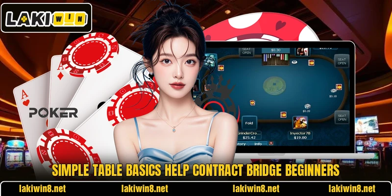Simple table basics help contract bridge beginners