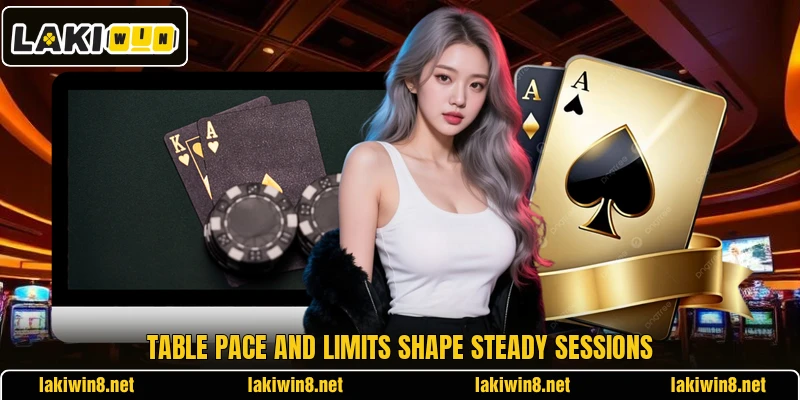 Table pace and limits shape steady sessions Table pace and limits shape steady sessions